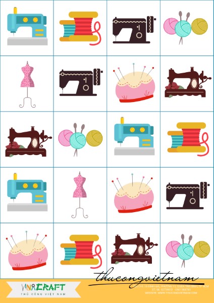 Sticker máy may mẫu 1
